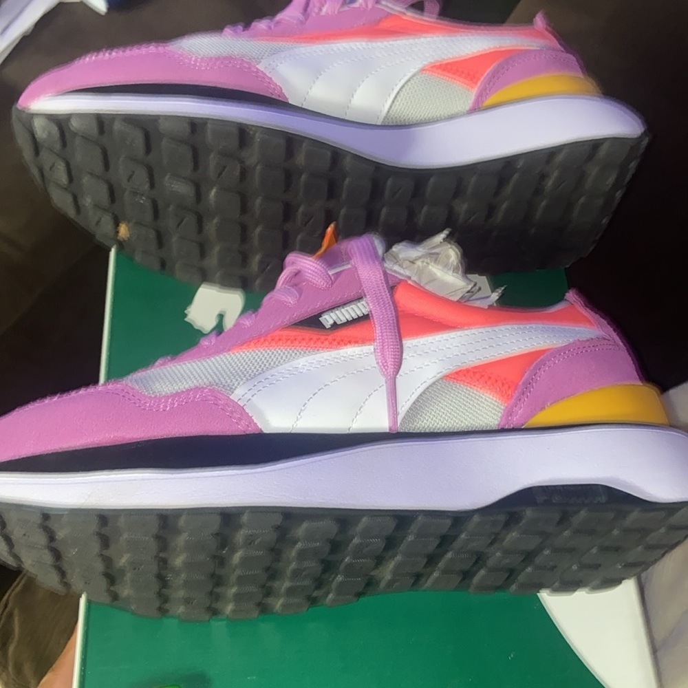 Multi Colored Puma Platform Sneaker - image 5